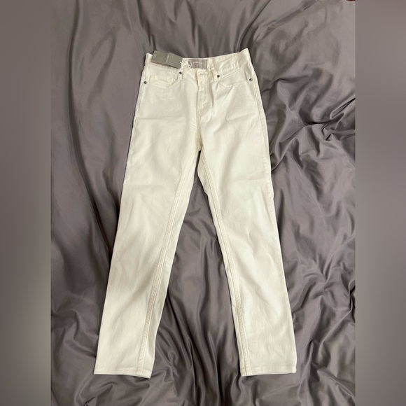 EVERLANE The High-rise Skinny Jean in Bone 26 white denim - Picture 8 of 8
